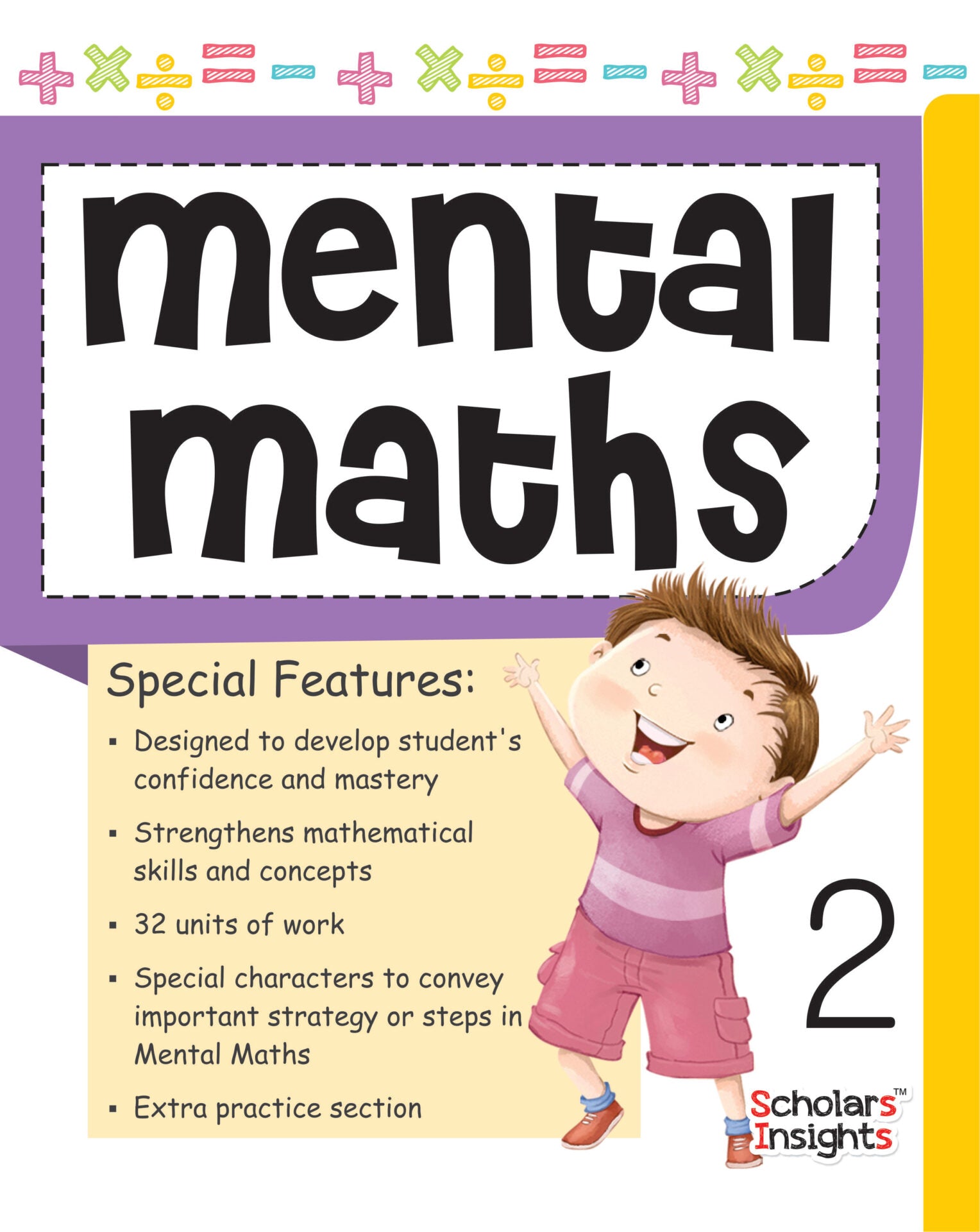 Scholars Insights Mental Maths Book 2 -  buy in usa 