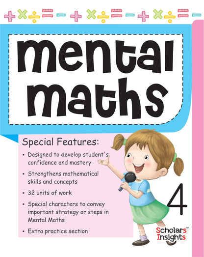 Scholars Insights Mental Maths Book 4 -  buy in usa 