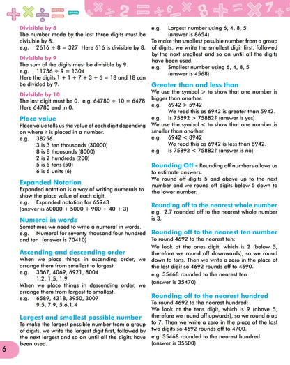 Scholars Insights Mental Maths Book 6