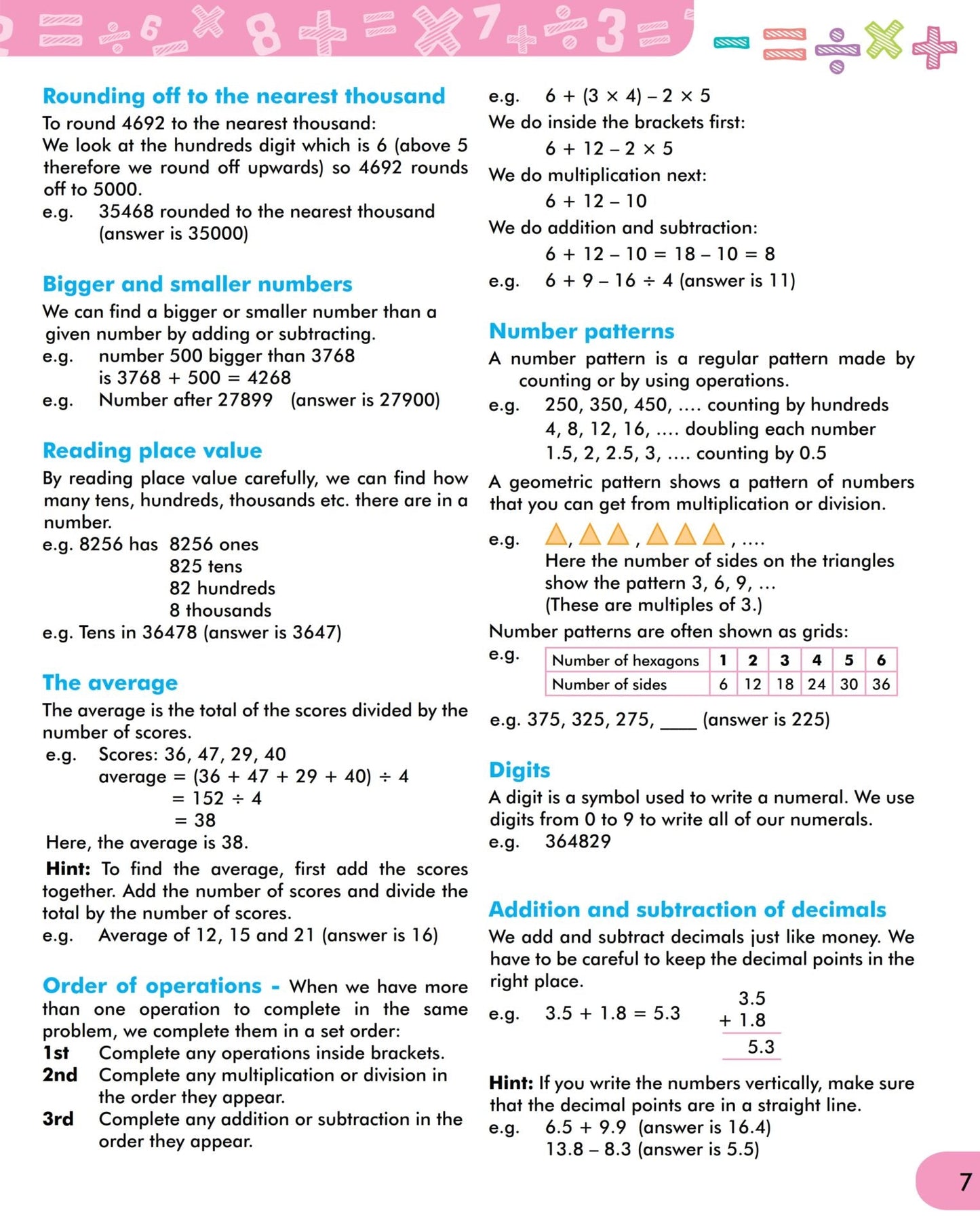 Scholars Insights Mental Maths Book 6