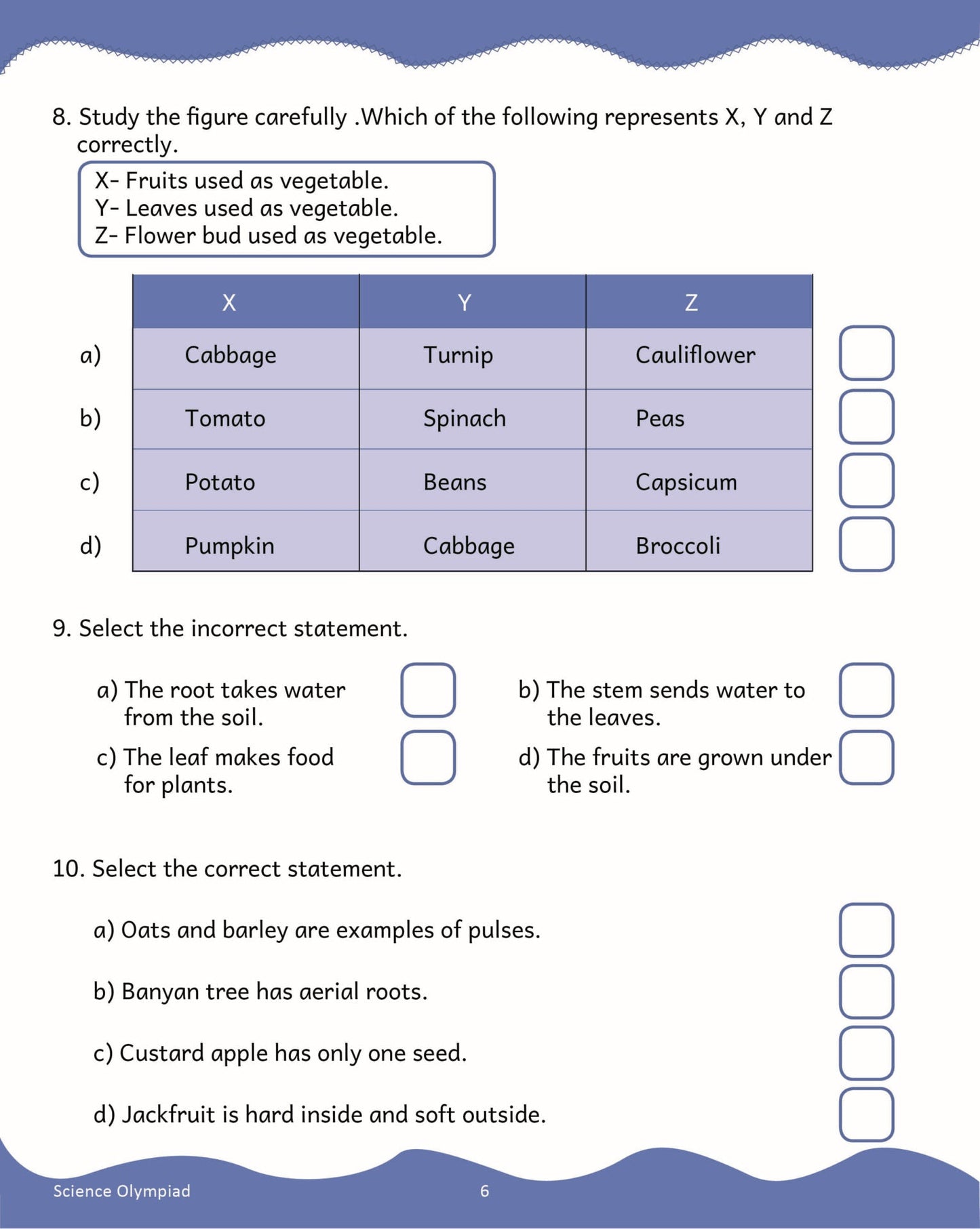 Scholars Insights Science Olympiad Grade 2| Science Practical Questions in MCQ format, QMR Sheet, Self Evaluation Sheet, Test Paper| Ages 7-8 Years