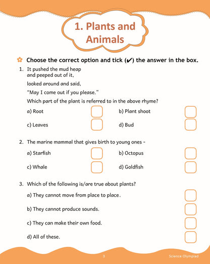 Scholars Insights Science Olympiad Grade 3