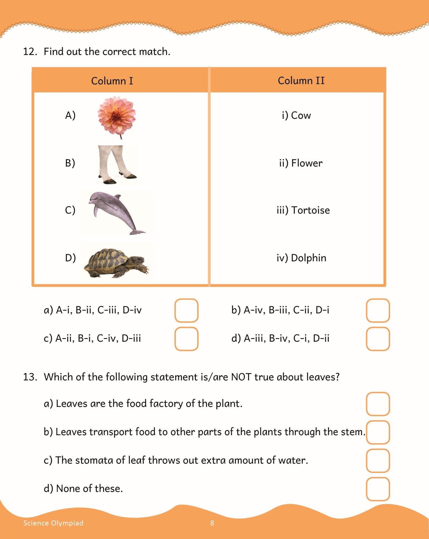 Scholars Insights Science Olympiad Grade 3