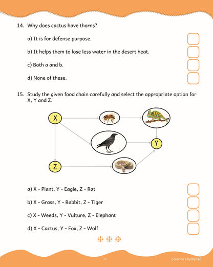 Scholars Insights Science Olympiad Grade 3