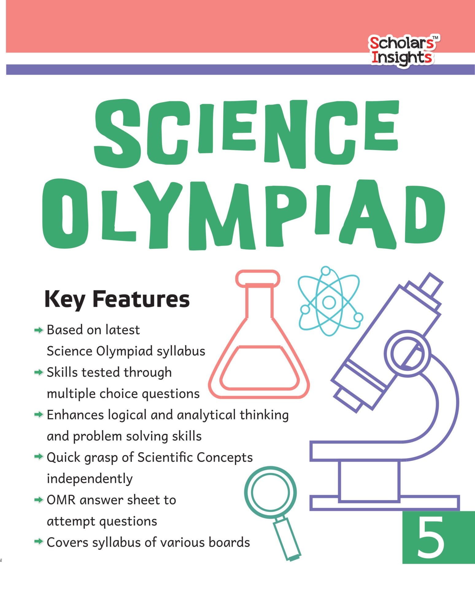 Scholars Insights Science Olympiad Grade 5 -  buy in usa 