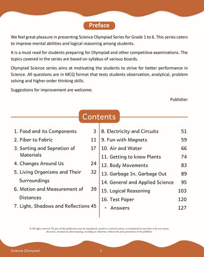 Scholars Insights Science Olympiad Grade 6