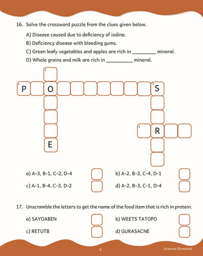 Scholars Insights Science Olympiad Grade 6