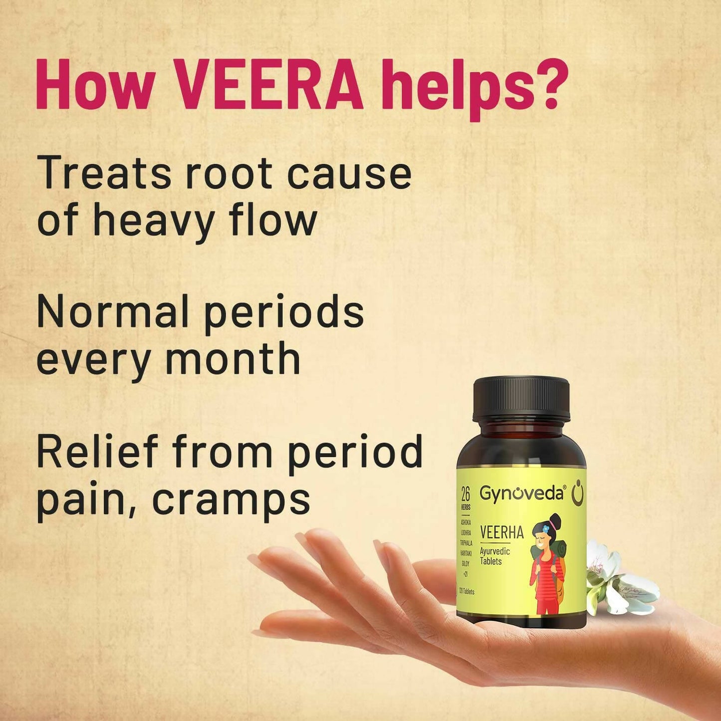 Gynoveda Veerha Ayurvedic Tablets