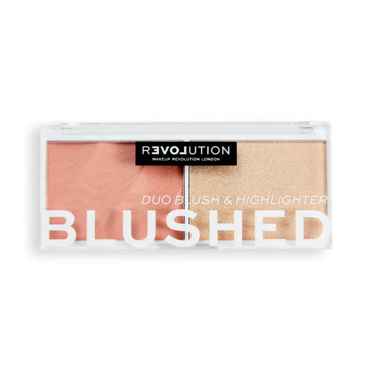 Revolution Relove Colour Play Blushed Duo - Sweet - BUDNE