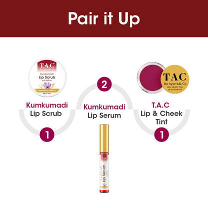 TAC - The Ayurveda Co. Kumkumadi Lip Serum with Saffron