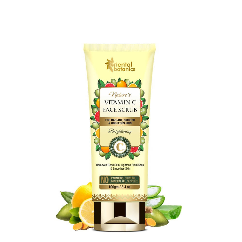 Oriental Botanics Nature???s Vitamin C Brightening Face Scrub