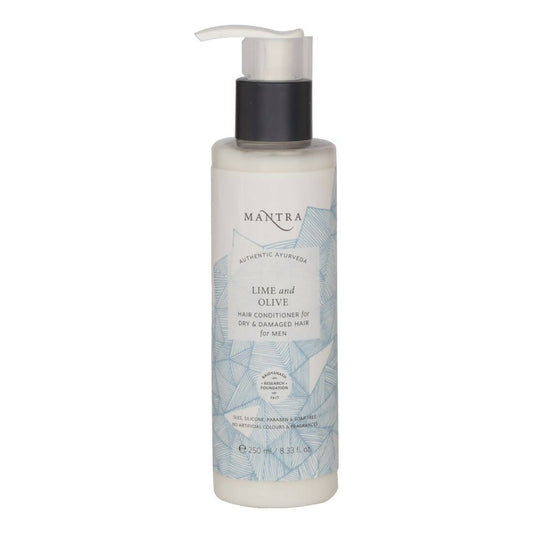 Mantra Herbal Lime and Olive Hair Conditioner for Dry and Damaged Hair for Men - 250ML