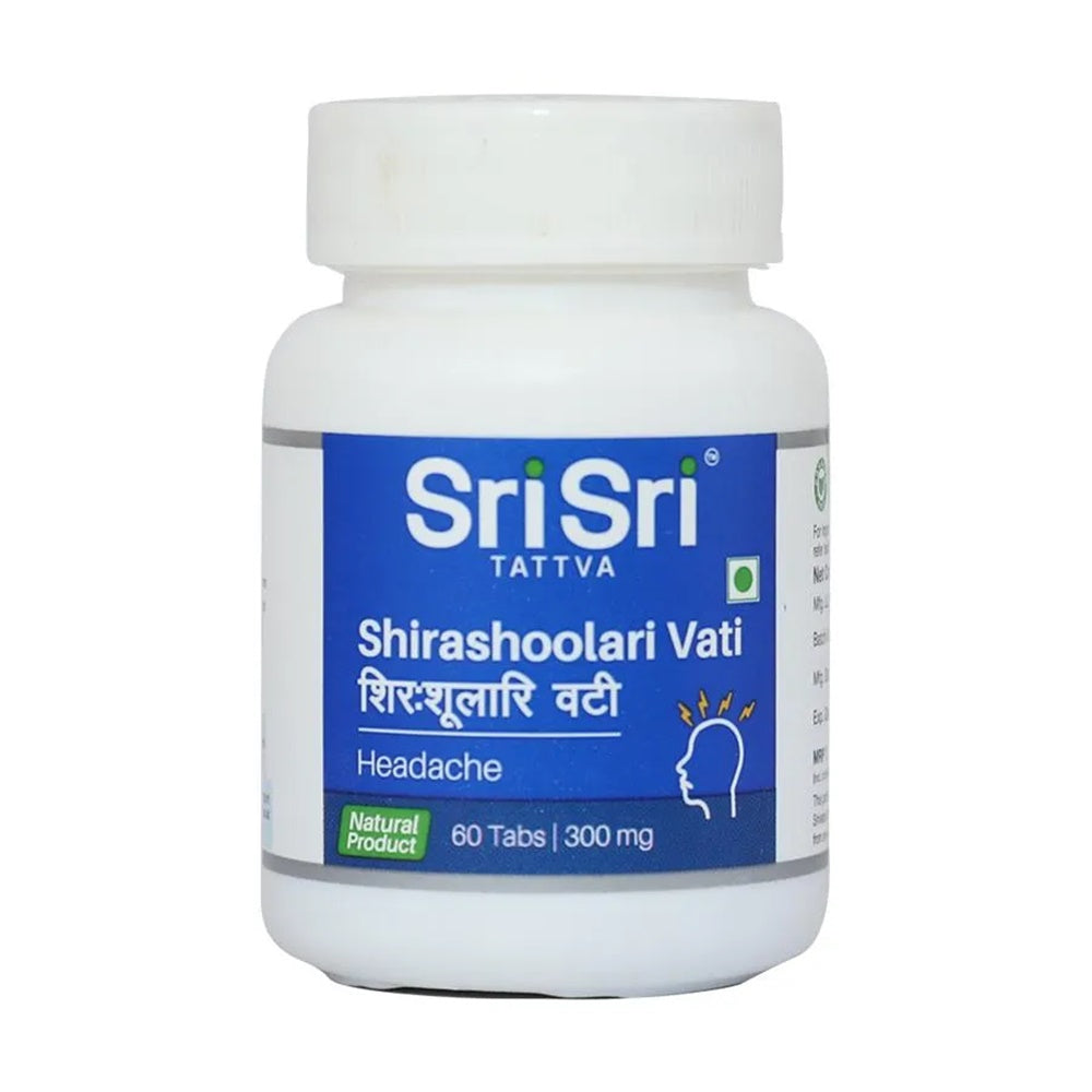 Sri Sri Tattva Shirashoolari Vati - 60 Tablets