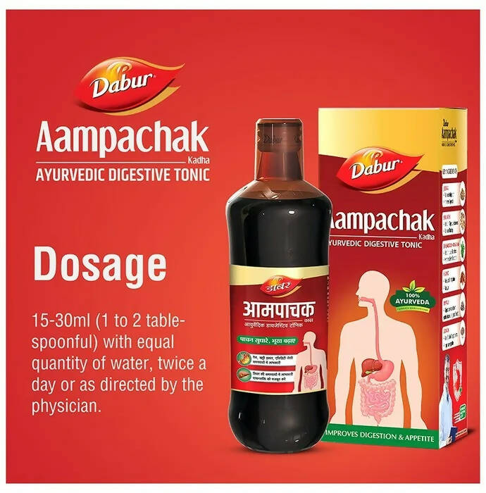 Dabur Aampachak Kadha Ayurvedic Digestive Tonic