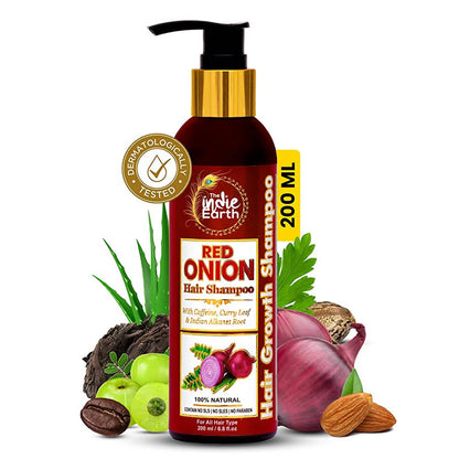 The Indie Earth Red Onion Hair Shampoo