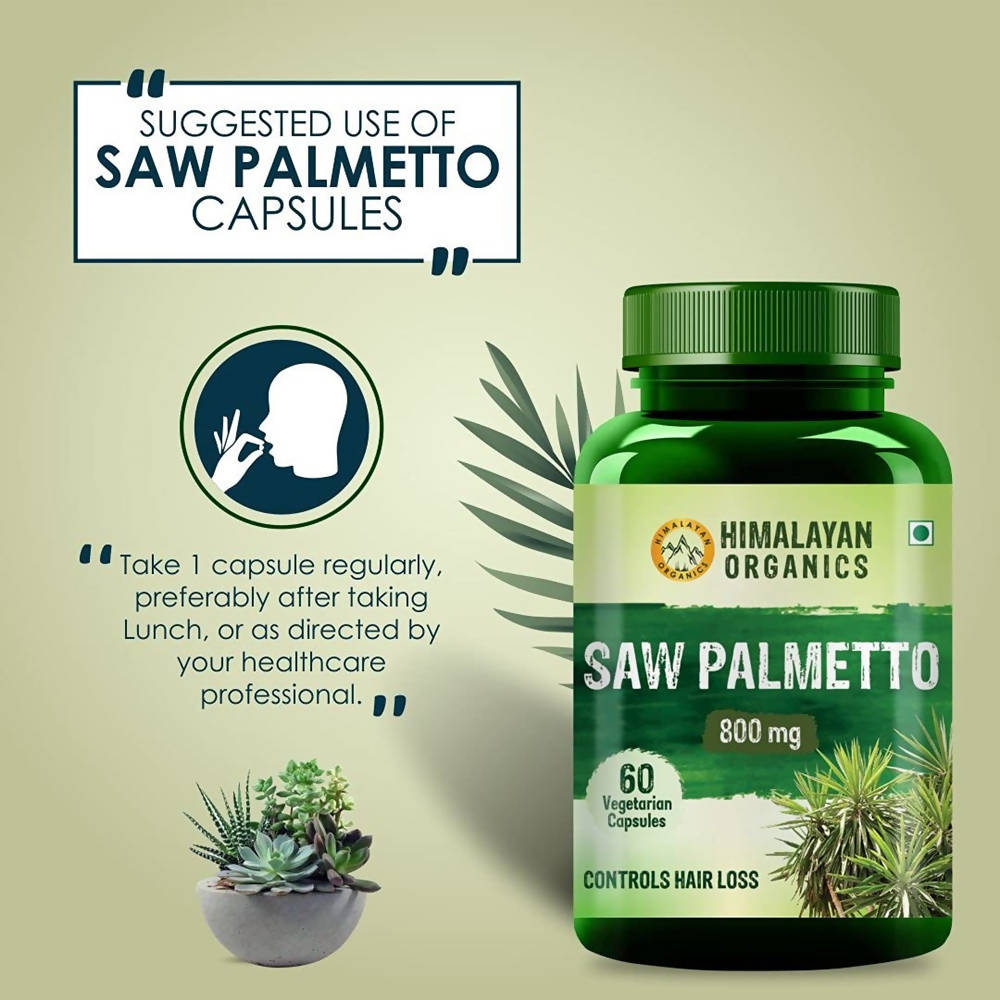 Himalayan Organics Saw Palmetto Capsules