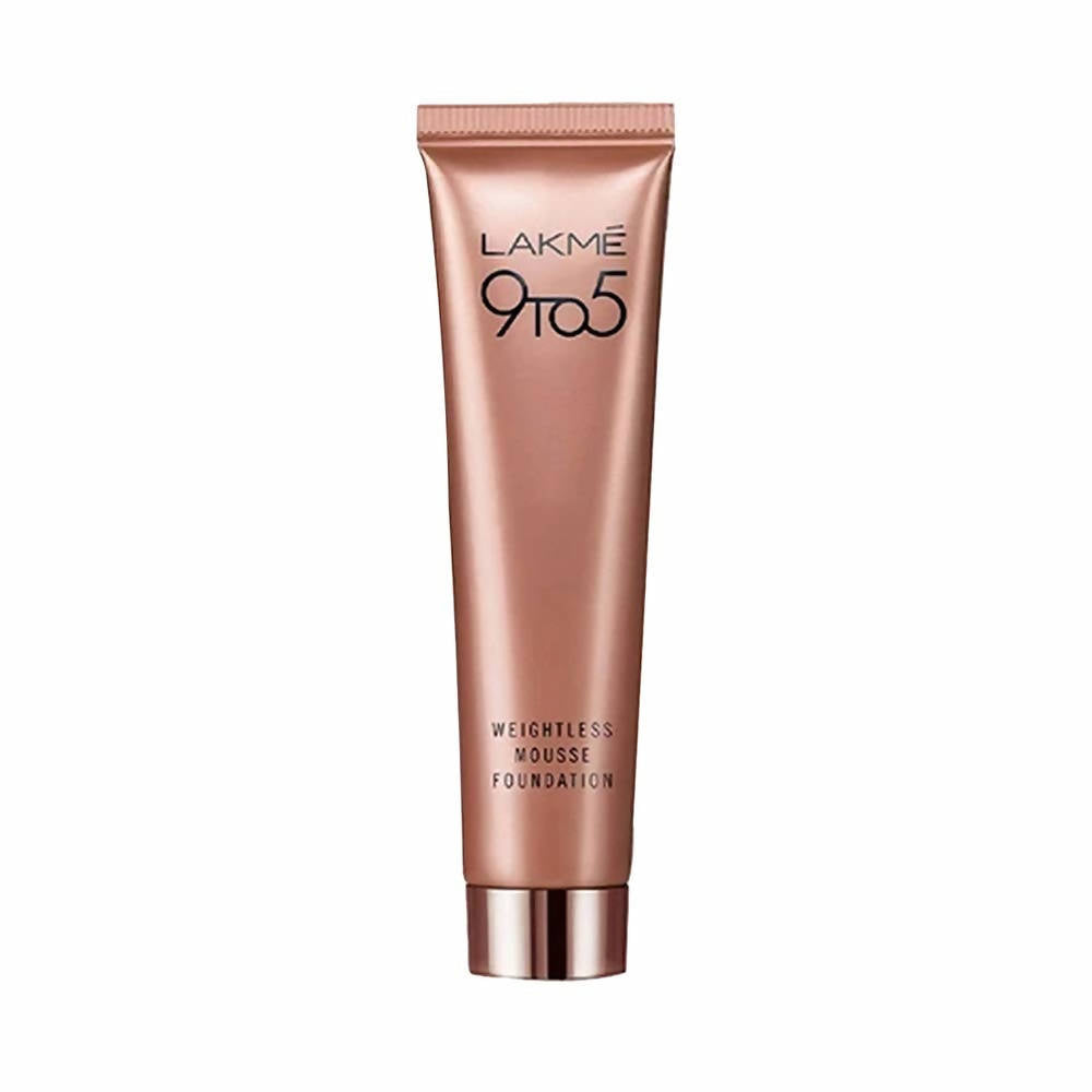 Lakme 9to5 Weightless Mousse Foundation - Bronzed Glow -  USA 