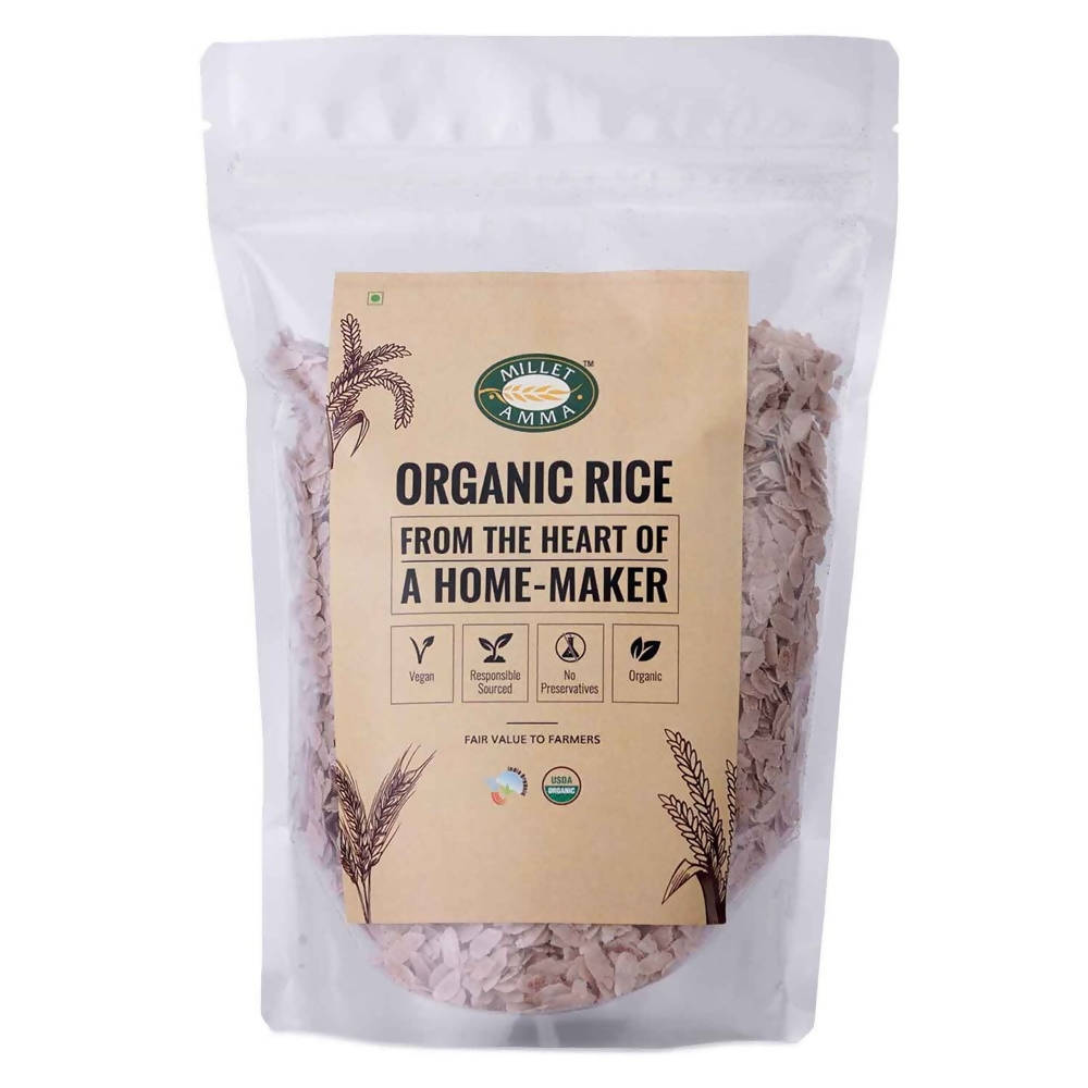 Millet Amma Organic Red Rice Poha