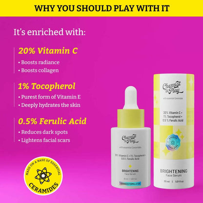 Chemist At Play Advanced Brightening Face Serum