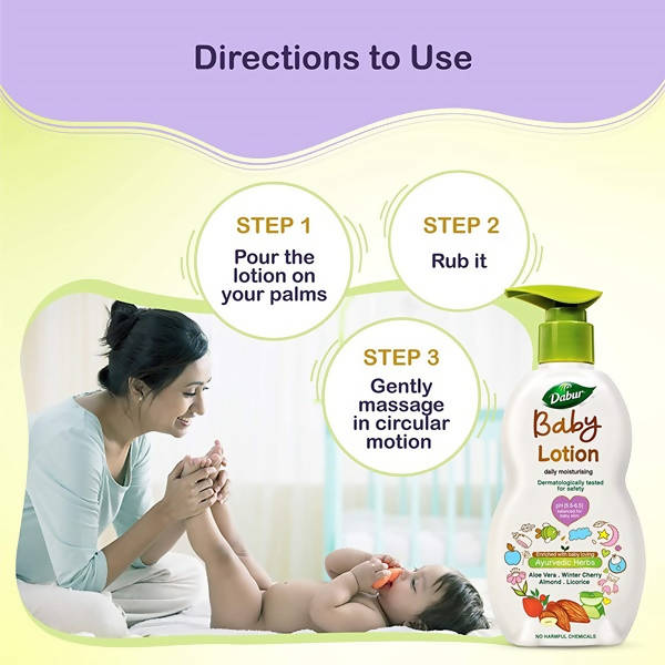 Dabur Baby Lotion Daily Moisturising