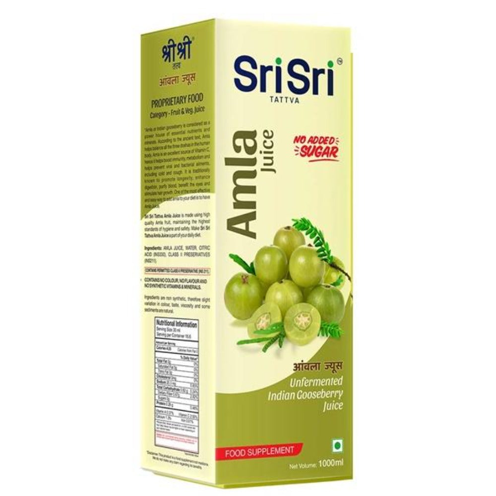 Sri Sri Tattva Amla Juice No Added Sugar