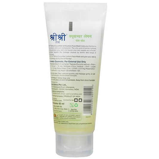 Sri Sri Tattva Cucumber & Lemon Face Wash