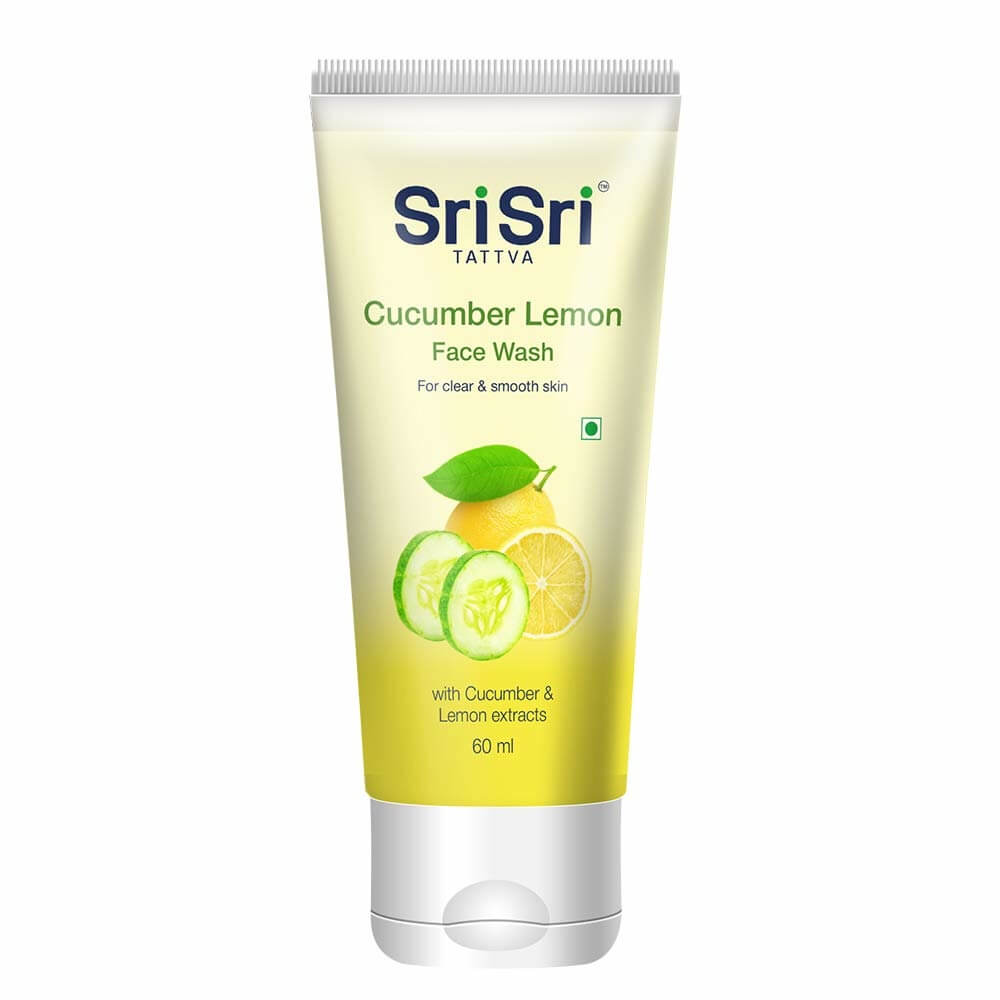 Sri Sri Tattva Cucumber & Lemon Face Wash - 60ML