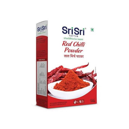 Sri Sri Tattva Red Chilli Powder 100 gm