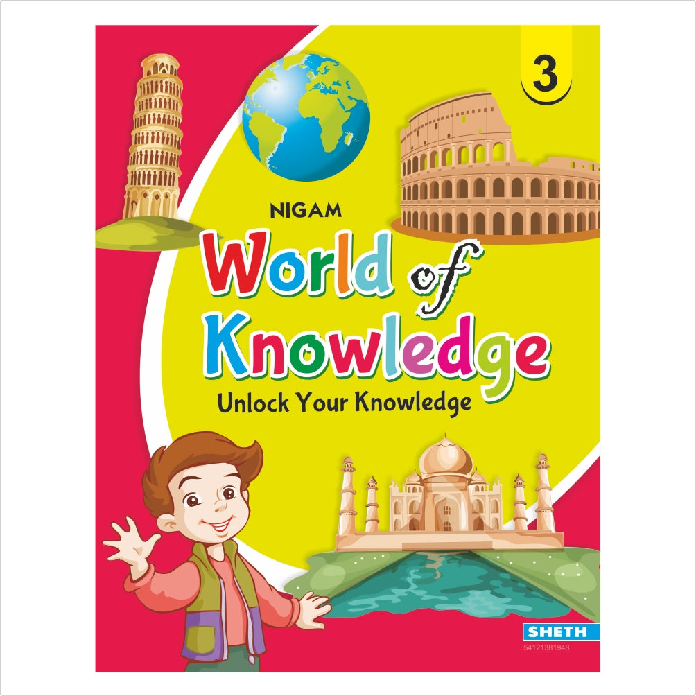 Self Enhancement Student Workbooks Grade 3| Set of 4| Computer-Grammar-World of Knowledge-Value Education| Ages 8-9 Year -  buy in usa 