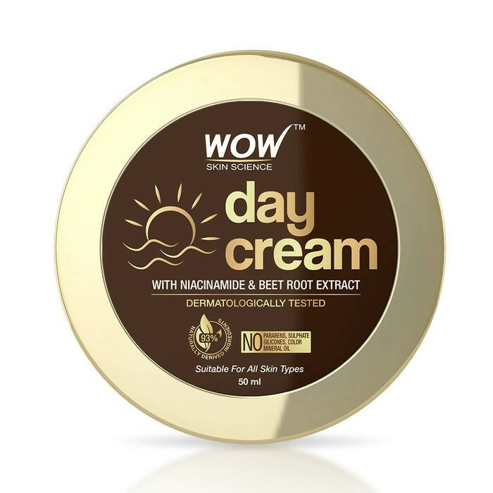 Wow Skin Science Day Cream With Niacinamide & Beetroot Extract