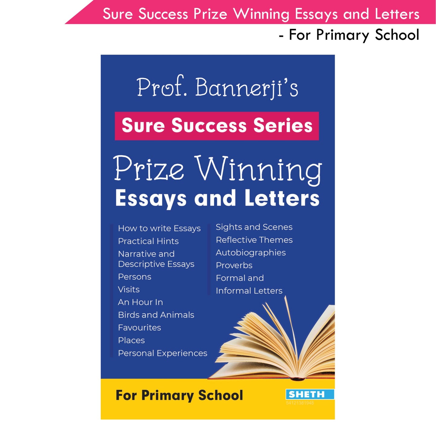 Sure Success Prize Winning Essays & Letters for Primary School| English Essays| Ages 6-12 Years