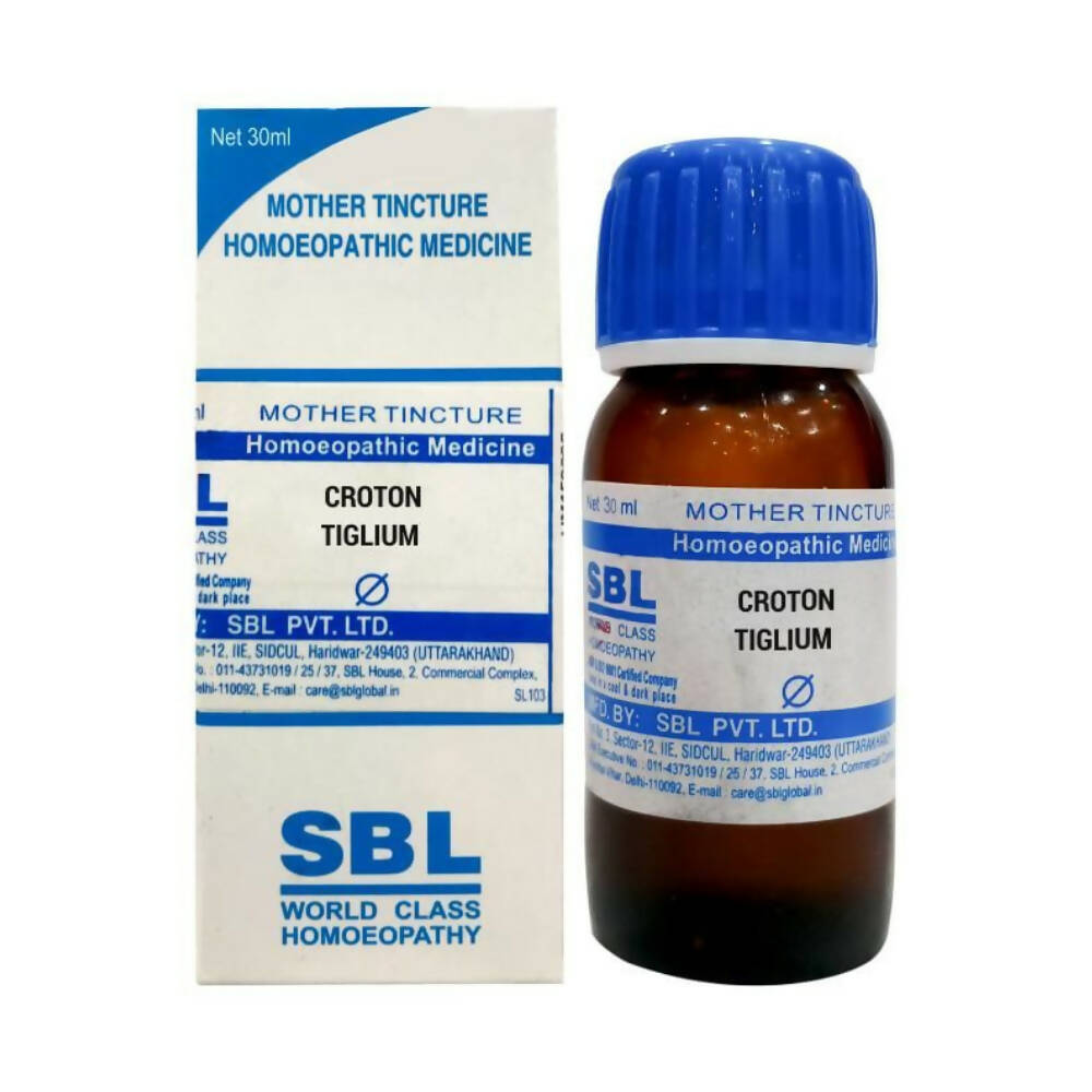 SBL Homeopathy Croton Tiglium Mother Tincture Q - BUDEN