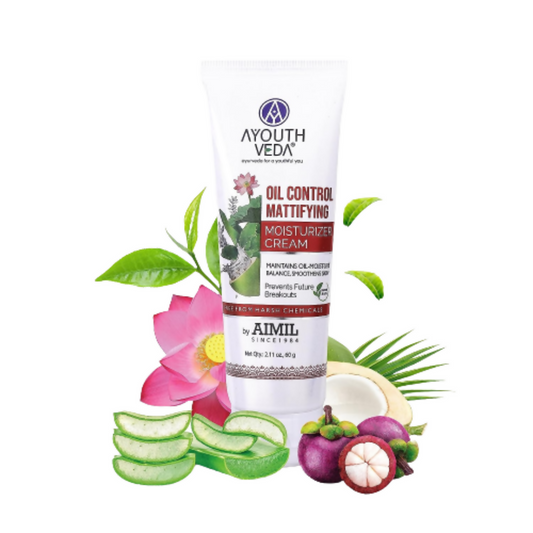 Ayouthveda Oil Control Mattfying Moisturizer Cream - BUDNEN