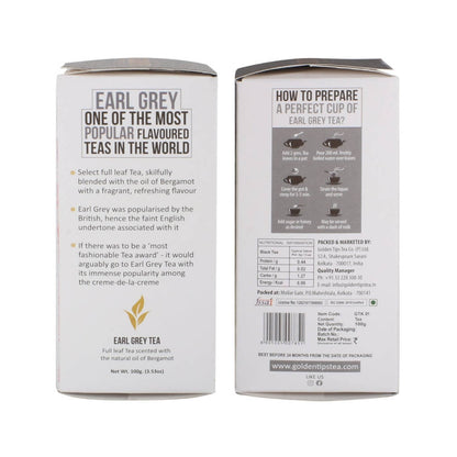 Golden Tips Earl Grey Tea Loose Leaf