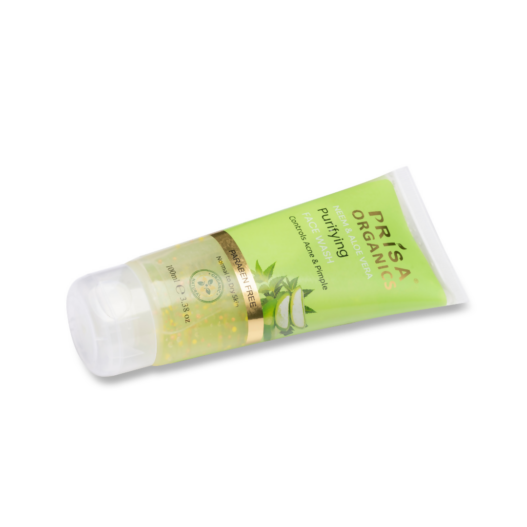 Prisa Organics Neem & Aloe Vera Purifying Face Wash