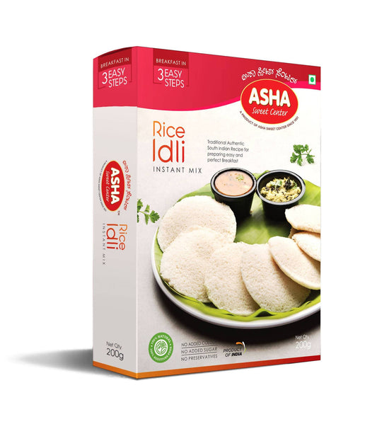 Asha Sweet Center Rice Idli Instant Mix - BUDNE