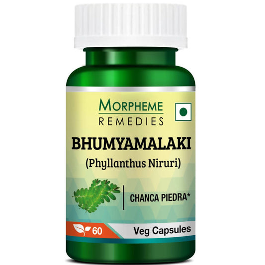 Morpheme Remedies Bhumyamalaki (Phyllanthus Niruri) Capsules