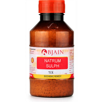 Bjain Homeopathy Natrum sulphuricum Biochemic Tablet -  usa australia canada 