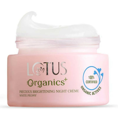 Lotus Organics+ Precious Brightening Night Cream - BUDEN