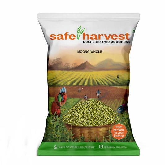 Safe Harvest Moong Whole - 1KG