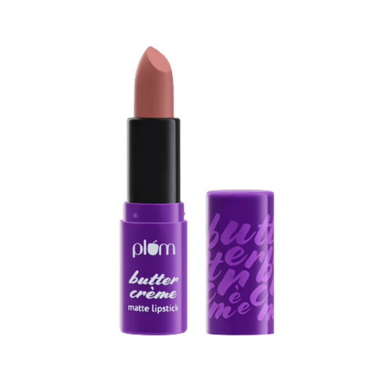 Plum Butter Cr??me Matte Lipstick Mocha Muse - 126 (Brownish Pink Nude) - BUDNE