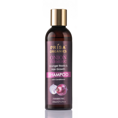 Prisa Organics Onion & Turmeric Shampoo - BUDEN