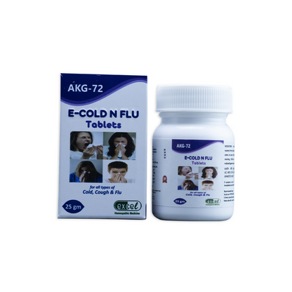 Excel Pharma E-Cold N Flu Tablets - usa canada australia