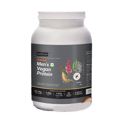 Kapiva Ayurveda Men's Vegan Protein - Chocolate Flavour