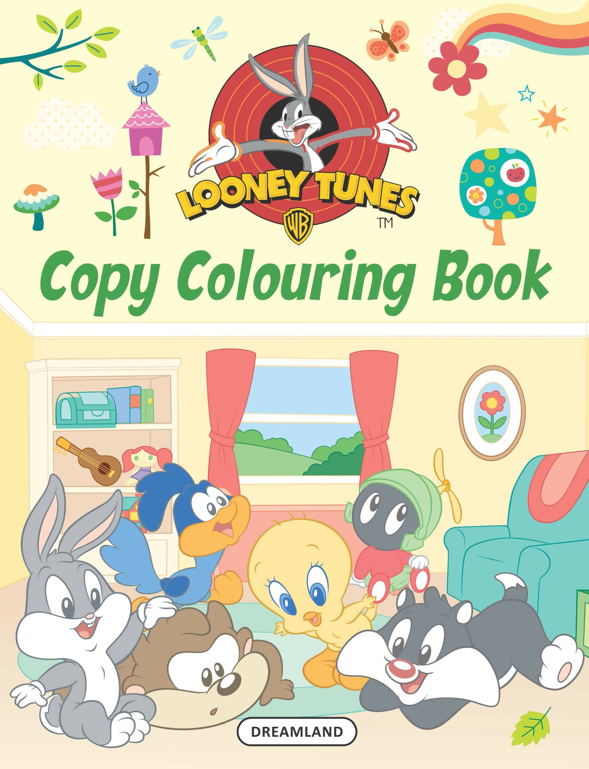Dreamland Looney Tunes Copy Colouring Book : Children Drawing, Painting & Colouring Book -  buy in usa 