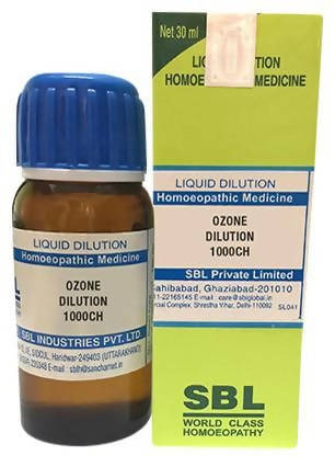 SBL Homeopathy Ozone Dilution
