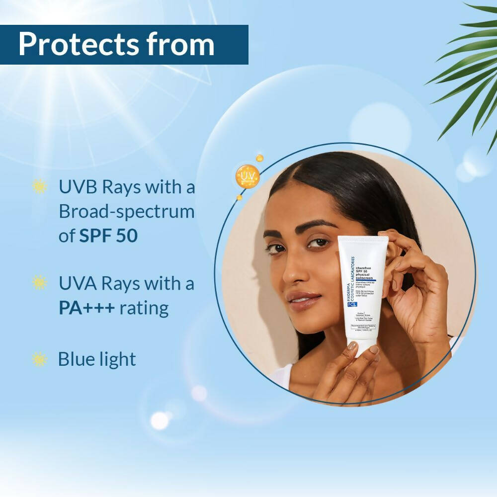 FCL Chemfree Physical Sunscreen SPF 50