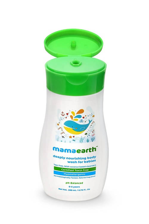 Mamaearth Daily Moisturizing Lotion & Mamaearth Deeply Nourishing Baby Wash For Babies