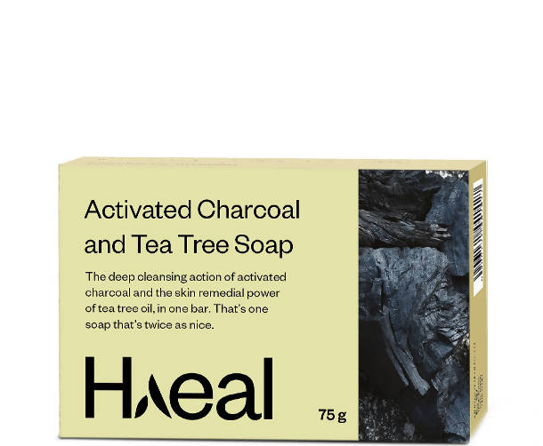 Haeal Activated Charcoal And Tea Tree Soap