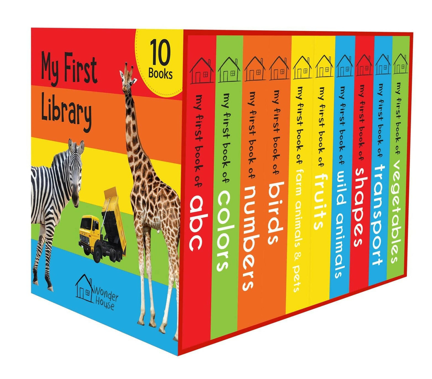 Wonder House Books My First Mini Library : Boxset of 10 Board Books